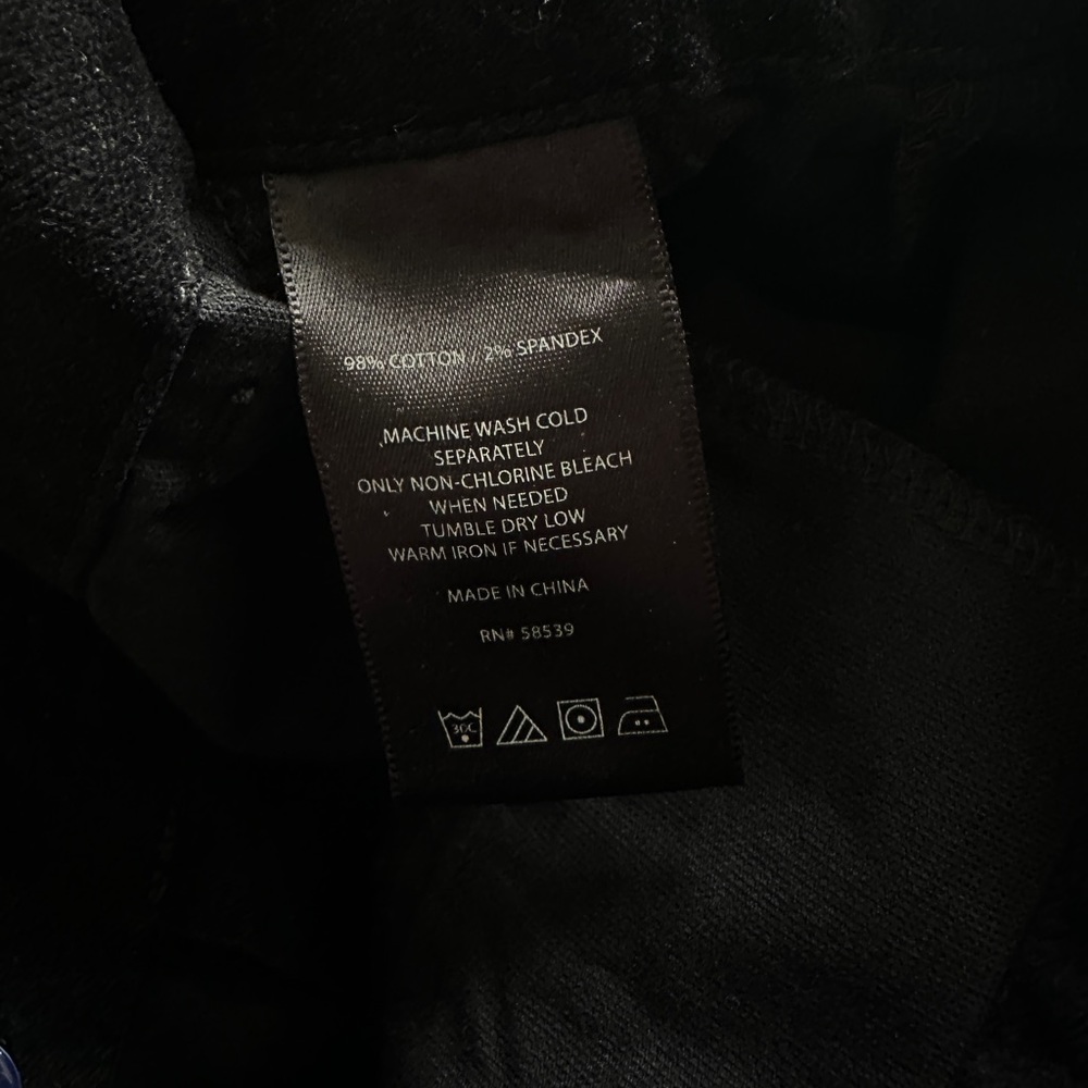 *sold* Kut from The Kloth Velvety Black Pants - Picture 7 of 8